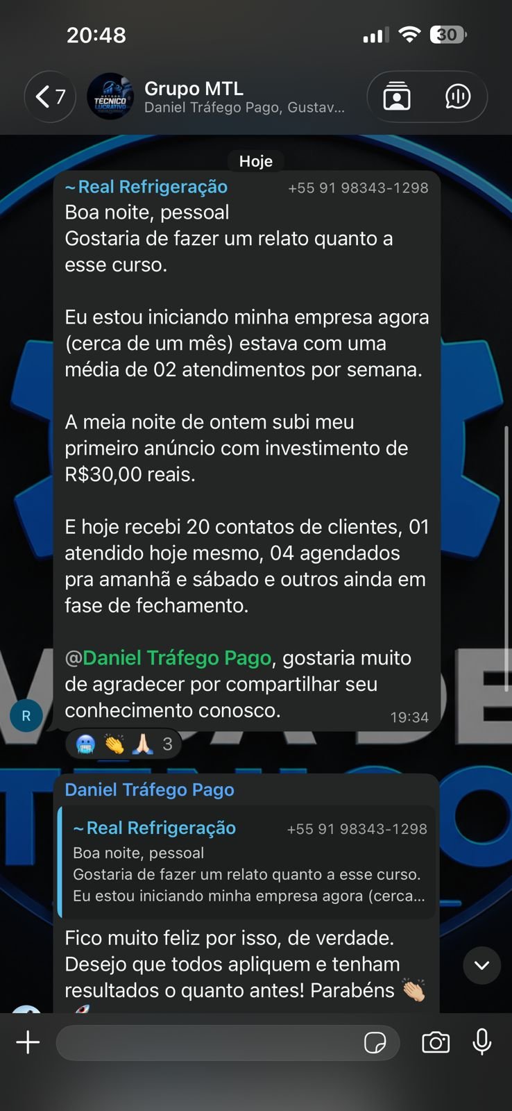 Prova Social WhatsApp 1